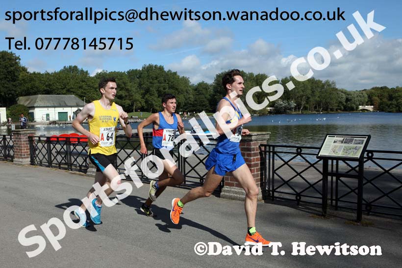 Senior men, Northern Road Relays, Blackpool. Photo: David T. Hewitson/Sports for All Pics